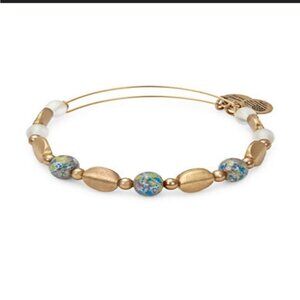 Alex and Ani Gold Beaded Bangle Bracelet-Limited Edition